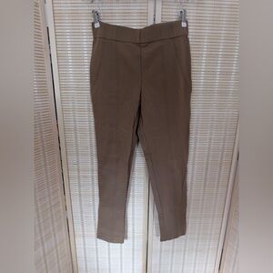 Thalian Ankle-Length Brown Pants